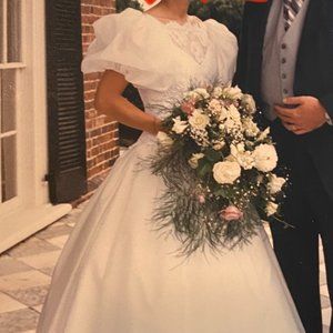 vintage wedding dress